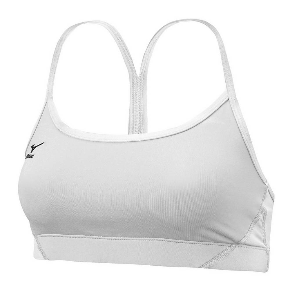 Damske Športová Podprsenka Mizuno Hybrid Volejbalove Biele Vypredaj IUCF81629